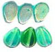 Half Rainbow Glass Beads - click here for large view